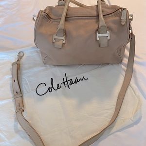 Cole Haan over shoulder or carry along bag